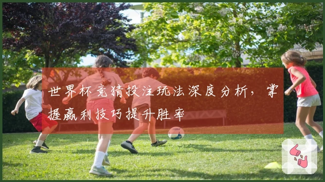 世界杯竞猜投注玩法深度分析，掌握赢利技巧提升胜率